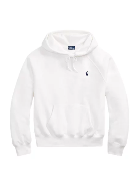Dzianinowa bluza Polo Ralph Lauren biała