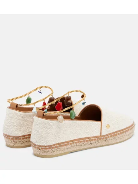 Espadrile Stella Mccartney din canvas alb