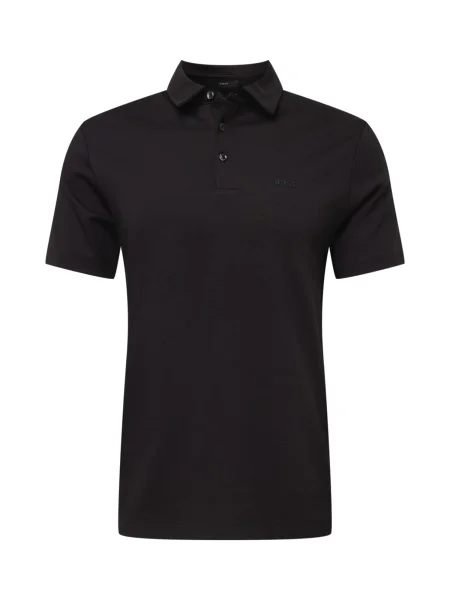 BOSS Black Tricou Palosh negru alb