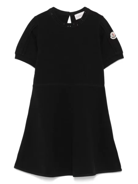 Dětské šaty Moncler Enfant černé