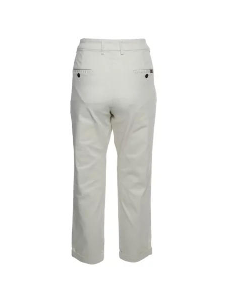 Pantaloni 424 cu autograf alb