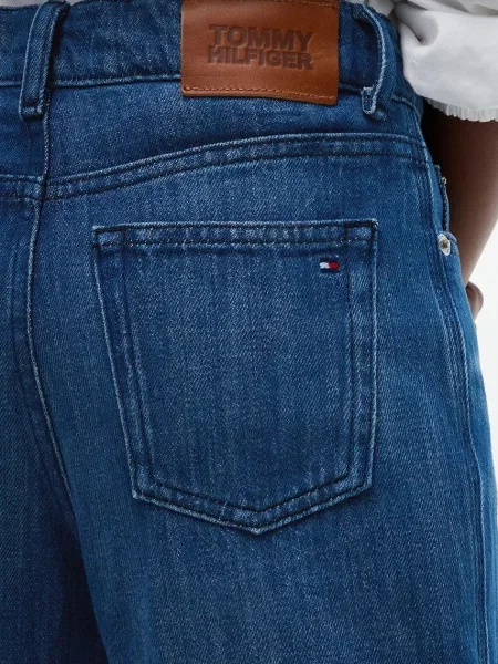 Tommy Hilfiger дънки wide leg за деца MABEL синьо