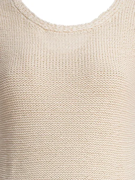 Rochie Sandbeige cu franjuri tricotate de costum