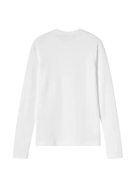 Hosszú póló Carhartt Wip autogrammal fehér