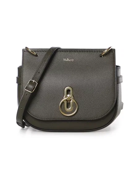 Torebka skórzana Mulberry skórzana zielona