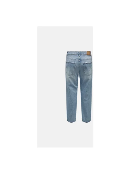 Jeansy z poszerzaną nogawką i 5 model ‘EDGE’ Only & Sons niebieskie
