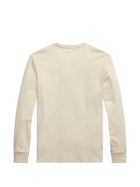 Tricou polo Polo Ralph Lauren cu glugă cu blană cu broderie roșu
