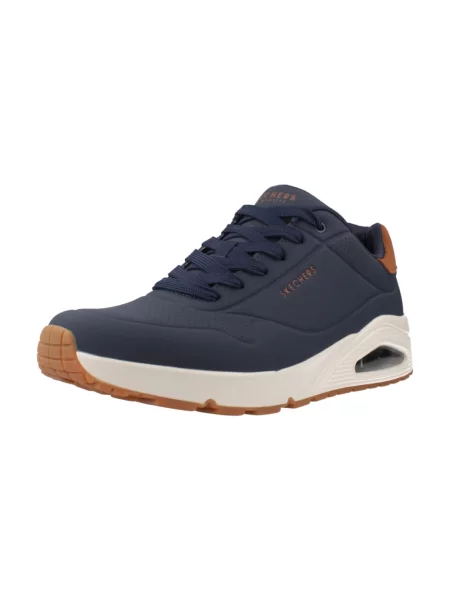 Sneakersy Skechers niebieskie