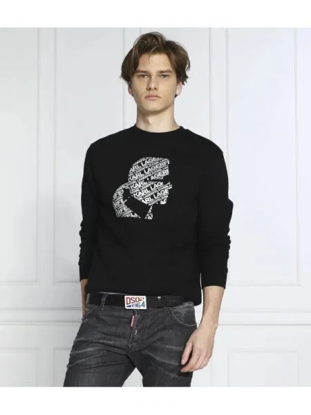 Karl Lagerfeld Hanorac negru