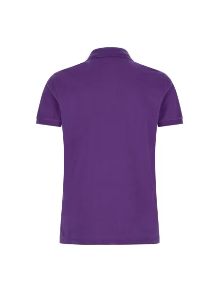 Koszulka polo Polo Ralph Lauren fioletowa