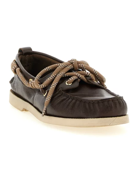 Półbuty Golden Goose skórzane brązowe