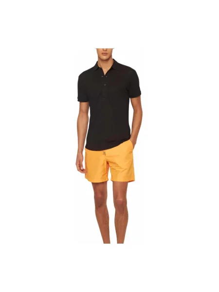 Koszulka polo Orlebar Brown czarna