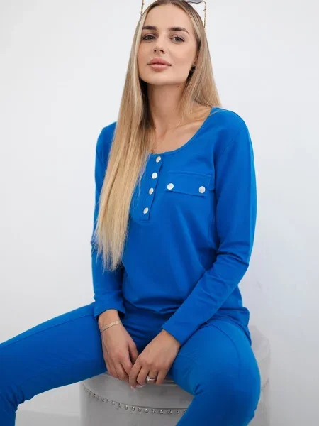 Komplet dresowy Kesi niebieski