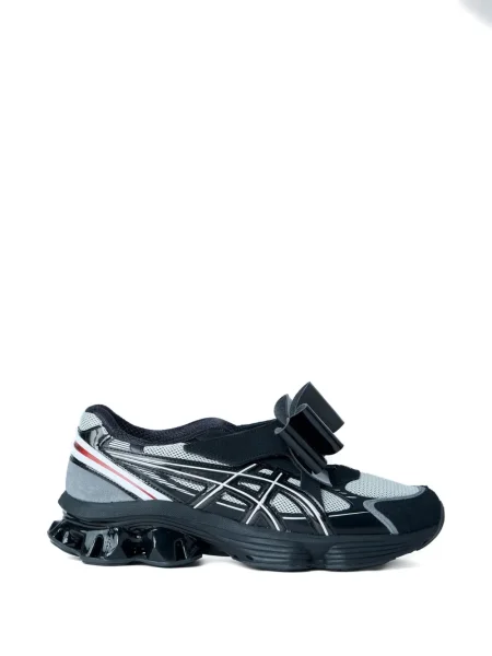 Sneakerși Shushu/tong cu funde negru