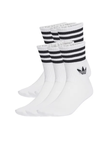 Adidas Originals zokni 6 pár fehér