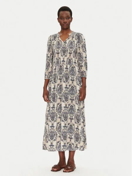 Fransa Лятна рокля бежов