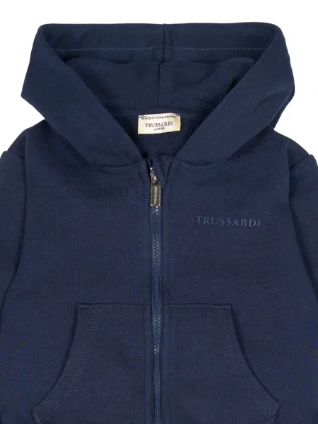 Komplet dresowy dziecięcy Trussardi niebieski