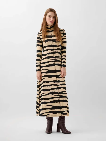 Scalpers Rochie bej negru