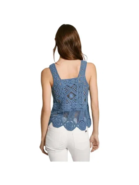 Top Pepe Jeans albastru