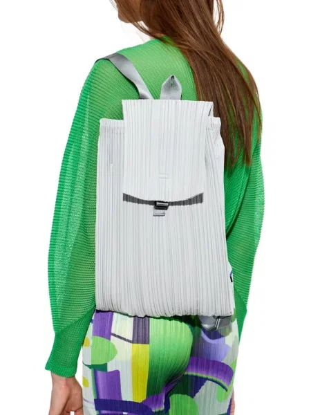 Batoh Pleats Please Issey Miyake šedý