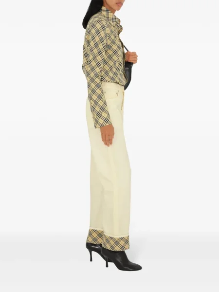 Карирана риза Burberry