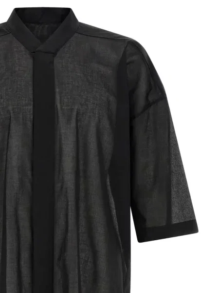 Къс риза Rick Owens черно