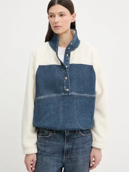 Rag & bone Hanorac din polar pentru femei din Miramar albastru