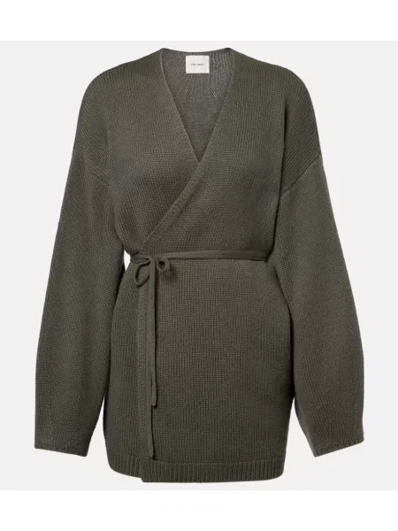 Cardigan Lisa Yang din cașmir verde