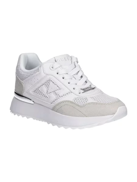 Sneakersy Guess skórzane białe