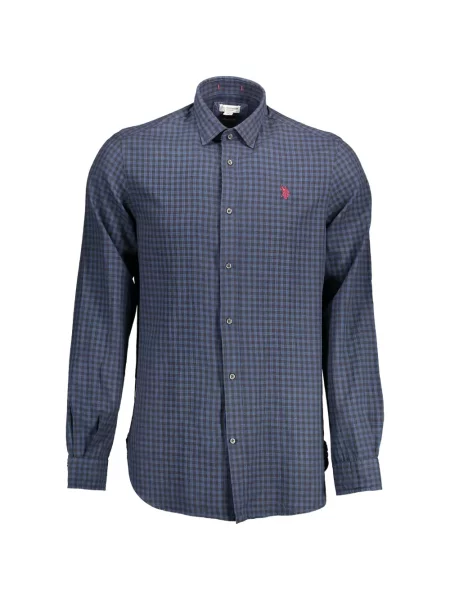 Cămașă U.s. Polo Assn. în carouri albastru