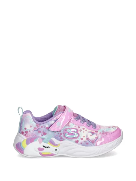 Sneakersy dziecięce Skechers różowe
