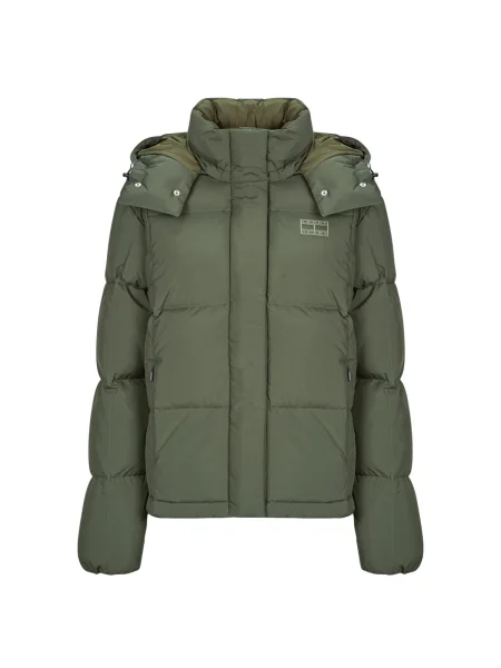 Tommy Jeans Zimná bunda Alaska olivová khaki