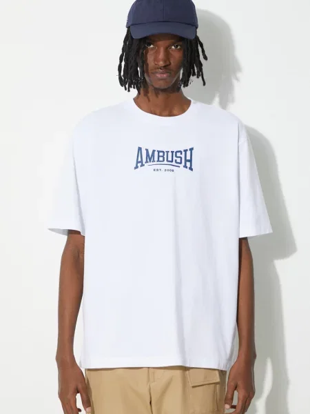 Tricou Ambush cu imagine alb