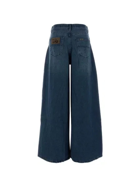 Blugi cu picior larg Lois Jeans albastru