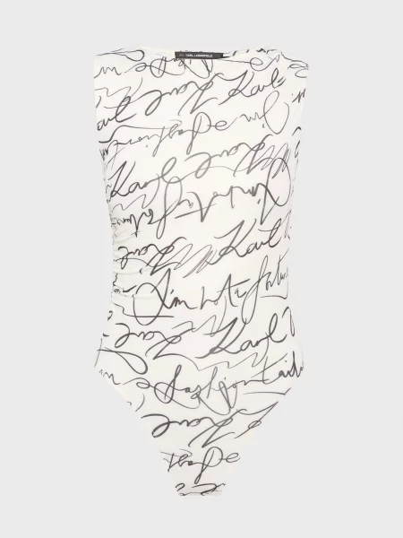 Боді Karl Lagerfeld біле