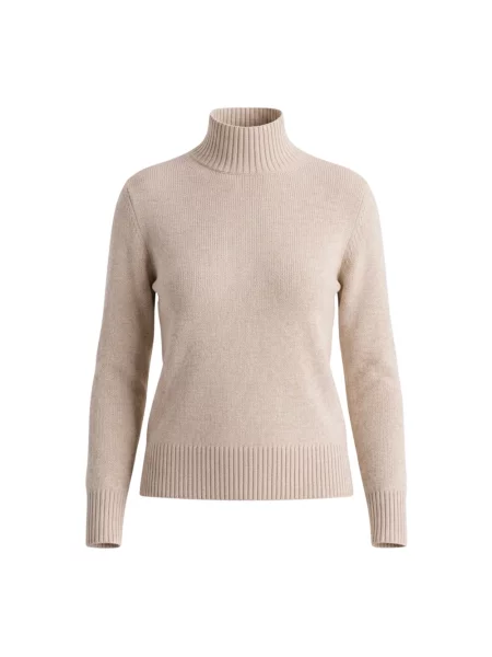 Sweter Gran Sasso z kaszmiru beżowy