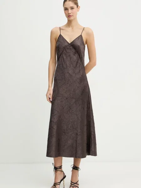 MAX&Co. rochie MCOFAVELLA maro