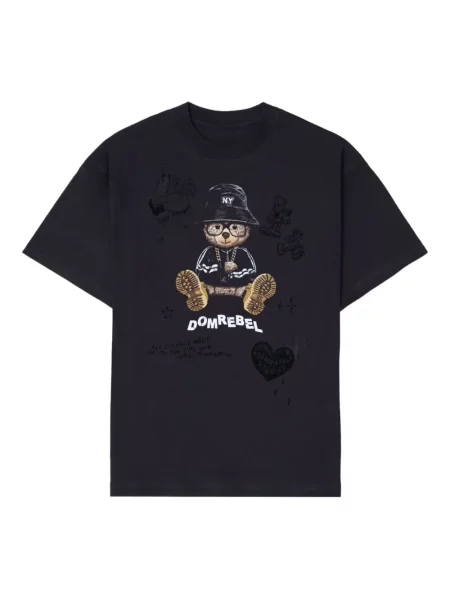 Tricou Domrebel negru