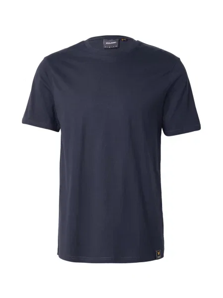 Lyle & Scott Tričko Clamp marine modrá