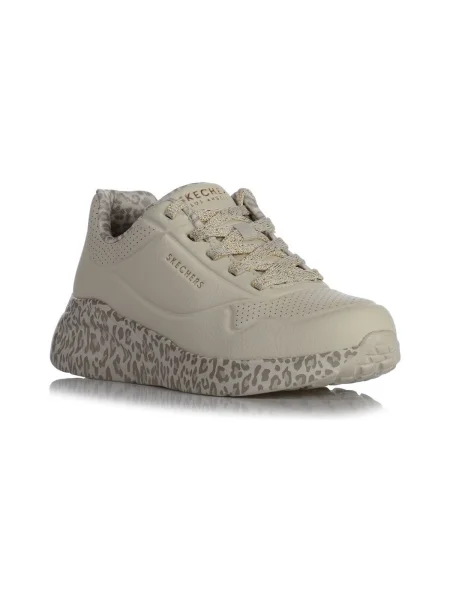Félcipő Skechers nyomtatás bézs