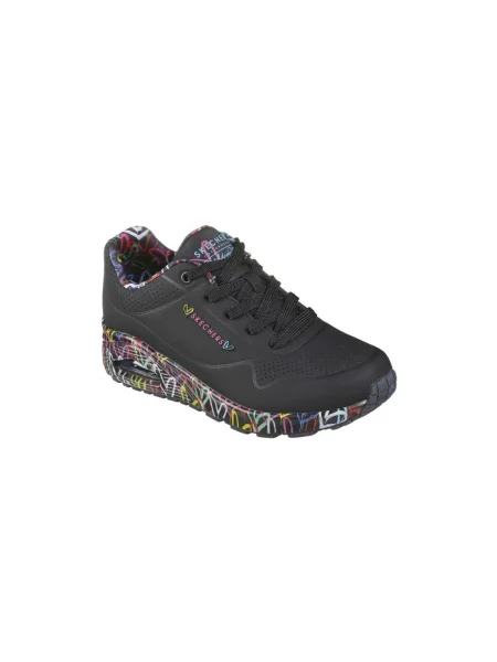 Félcipő Skechers fekete