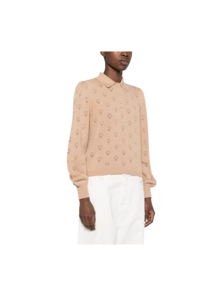 Sweter Twinset beżowy