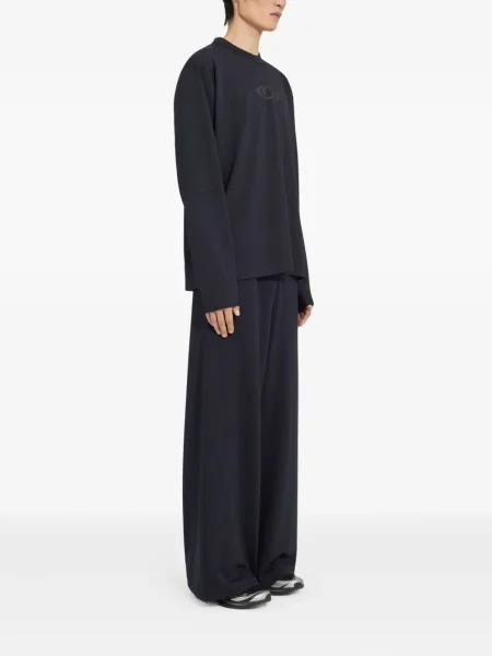 Μακρύς μπλούζα Mm6 Maison Margiela X Salomon μαύρο