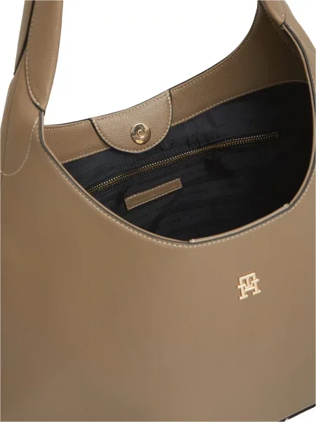 TOMMY HILFIGER Kabelka na rameno kaki béžová