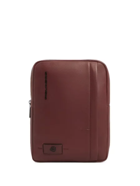Geantă crossbody Piquadro din piele roșu