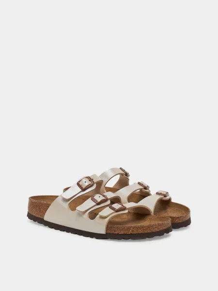 Шлепанцы Birkenstock белые