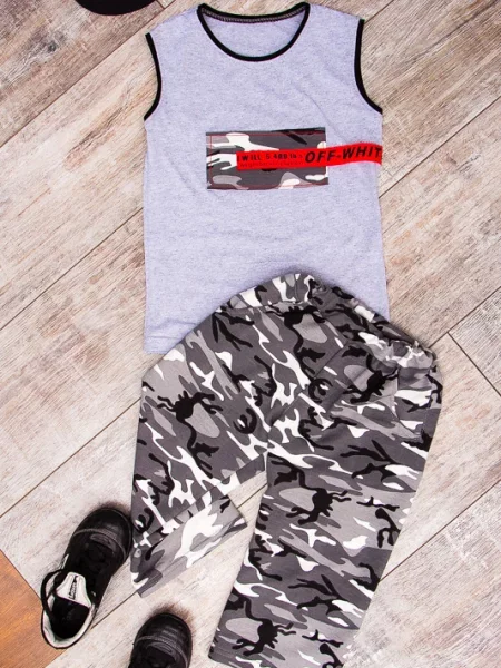 Дитячий Костюм Носи своє сірий