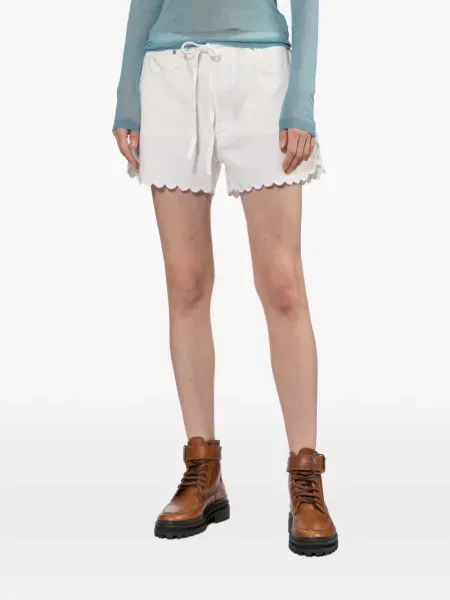 Pantaloni scurți Rag & Bone alb