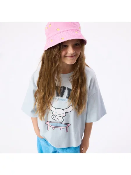 Reserved Cinnamoroll‑póló halványkék