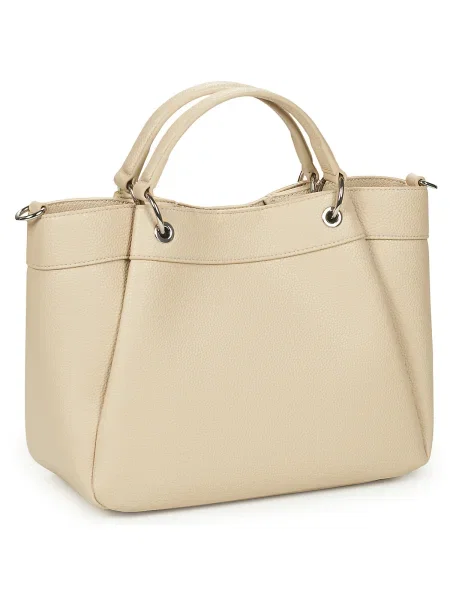 Kabelka Armani Exchange béžová